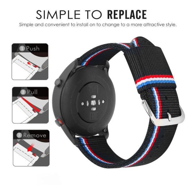 Estuyoya Correa nylon Amazfit GTR 3 (Pro) Francia line