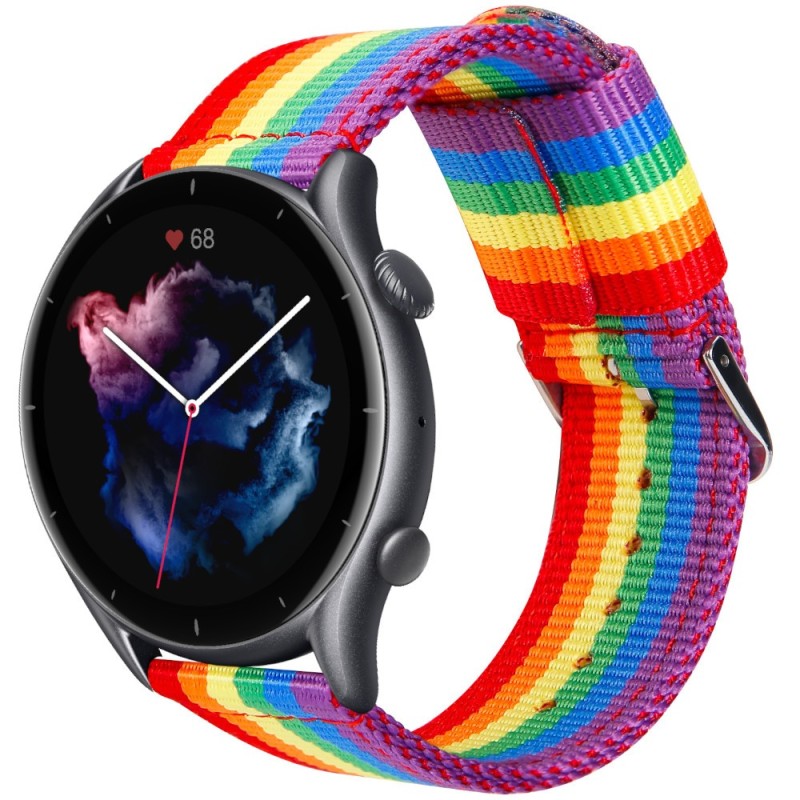 Estuyoya Correa nylon Amazfit GTR 3 (Pro) lgtbi