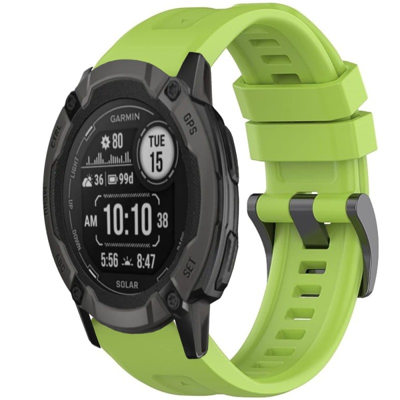 Estuyoya Correa silicona Básica Sport Garmin Instinct 2X Verde Lima