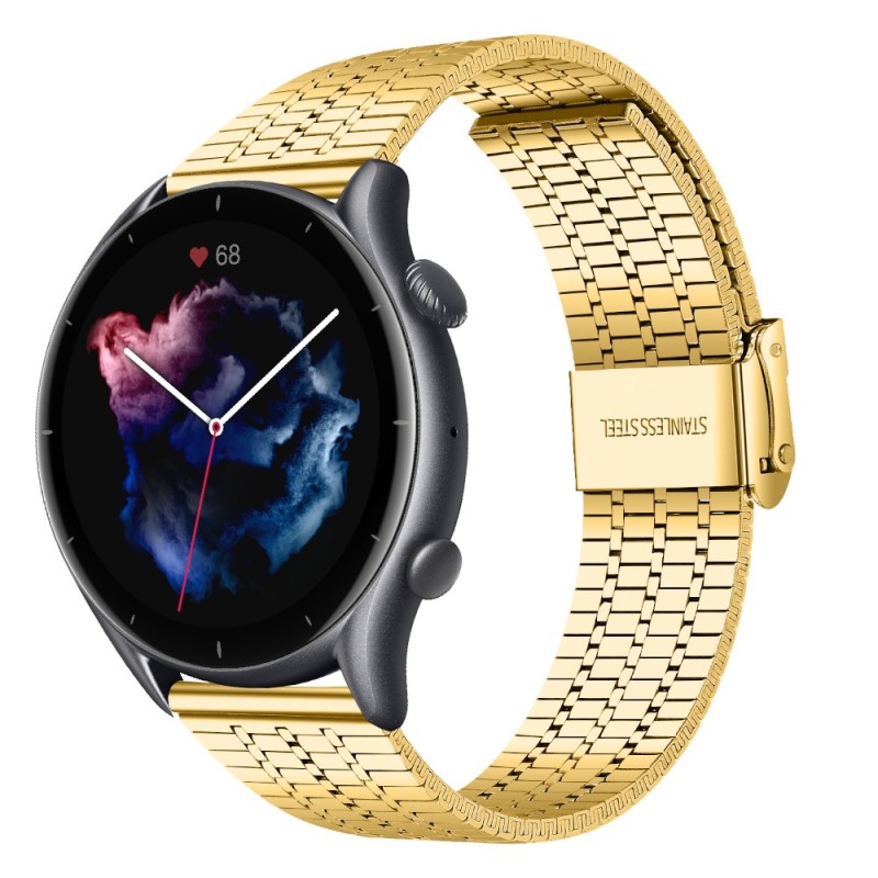 Estuyoya Correa acero Flexible Amazfit GTR 3 (Pro) oro