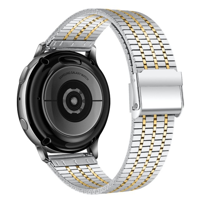 Estuyoya Correa acero Flexible Amazfit GTR 3 (Pro) plata,oro