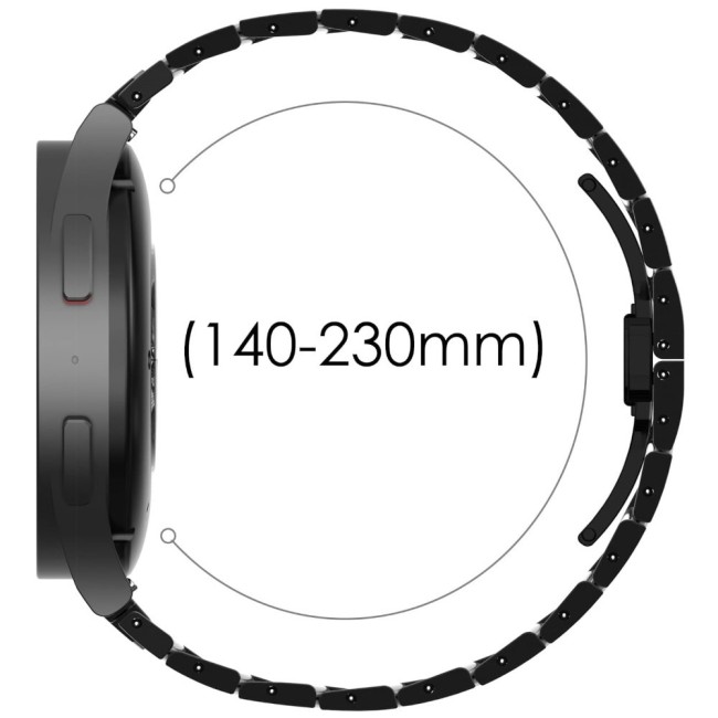 Estuyoya Correa acero Transformer Amazfit GTR 3 (Pro) negro