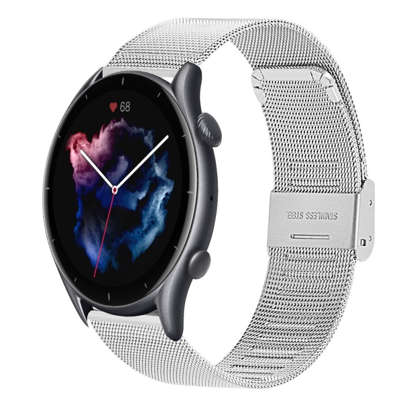 Estuyoya Correa Milanesa Amazfit GTR 3 (Pro) plata