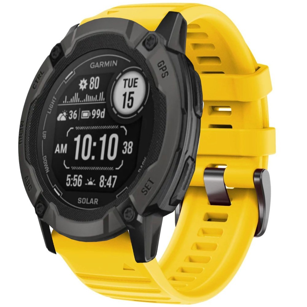 Estuyoya Correa Deportiva silicona Full Color Garmin Instinct 2X Amarillo