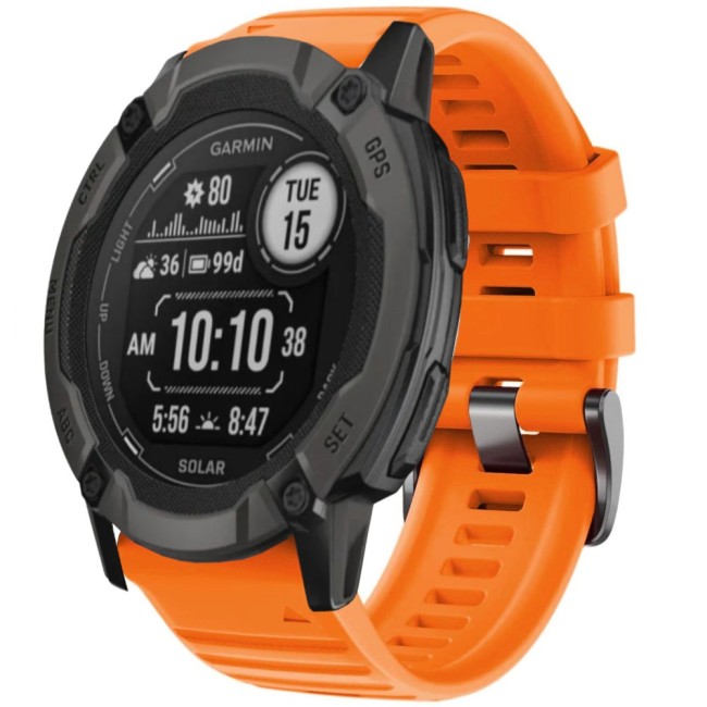 Estuyoya Correa Deportiva silicona Full Color Garmin Instinct 2X Naranja