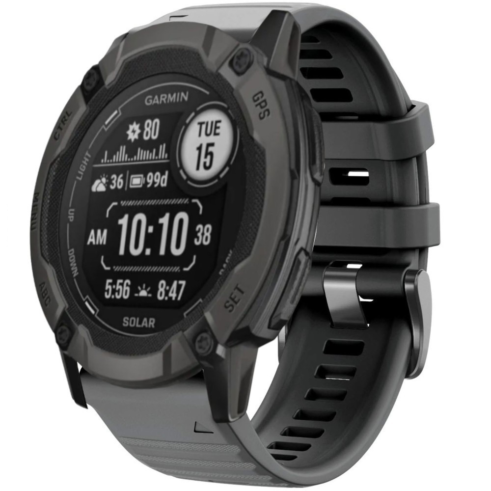 Estuyoya Correa Deportiva silicona Full Color Garmin Instinct 2X Negro