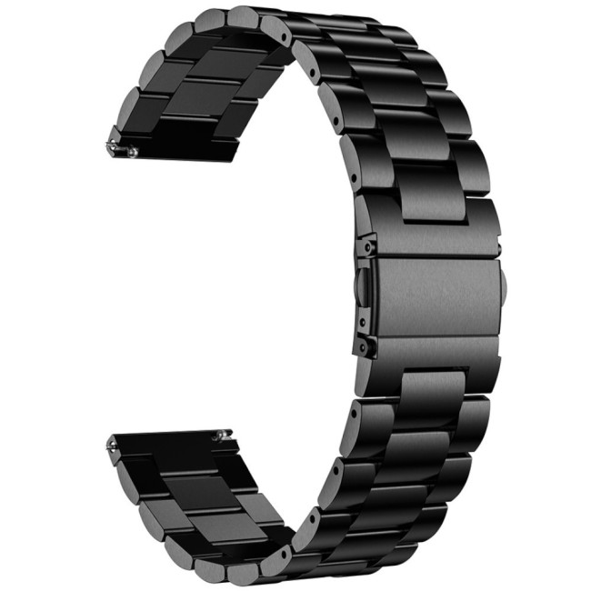 Estuyoya Correa metal acero Amazfit GTS 3 negro