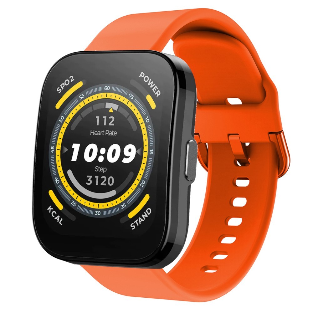 Estuyoya Correa silicona Hebilla Amazfit Bip 5 Naranja