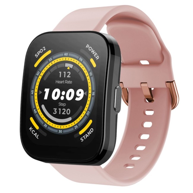 Estuyoya Correa silicona Hebilla Amazfit Bip 5 Rosa