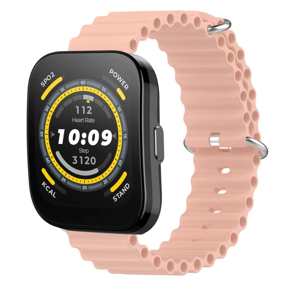 Estuyoya Correa silicona Ocean Amazfit Bip 5 rosa