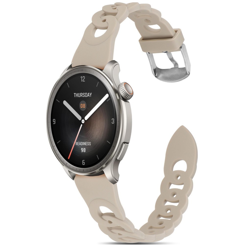 Estuyoya Correa silicona Diseño Cadena Amazfit Balance Gris