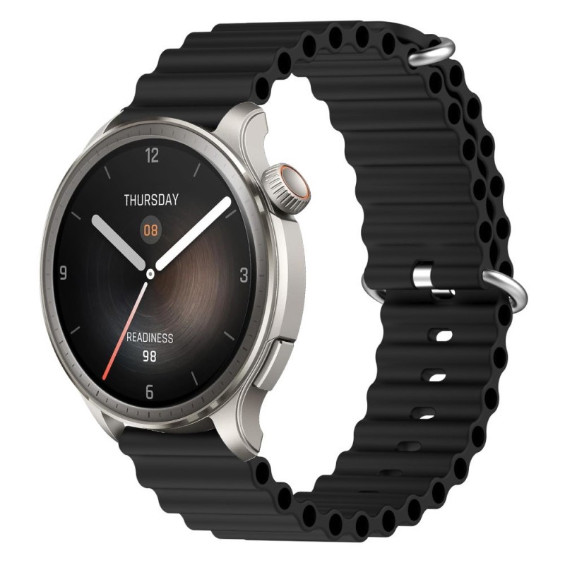 Estuyoya Correa silicona Ocean Amazfit Balance negro