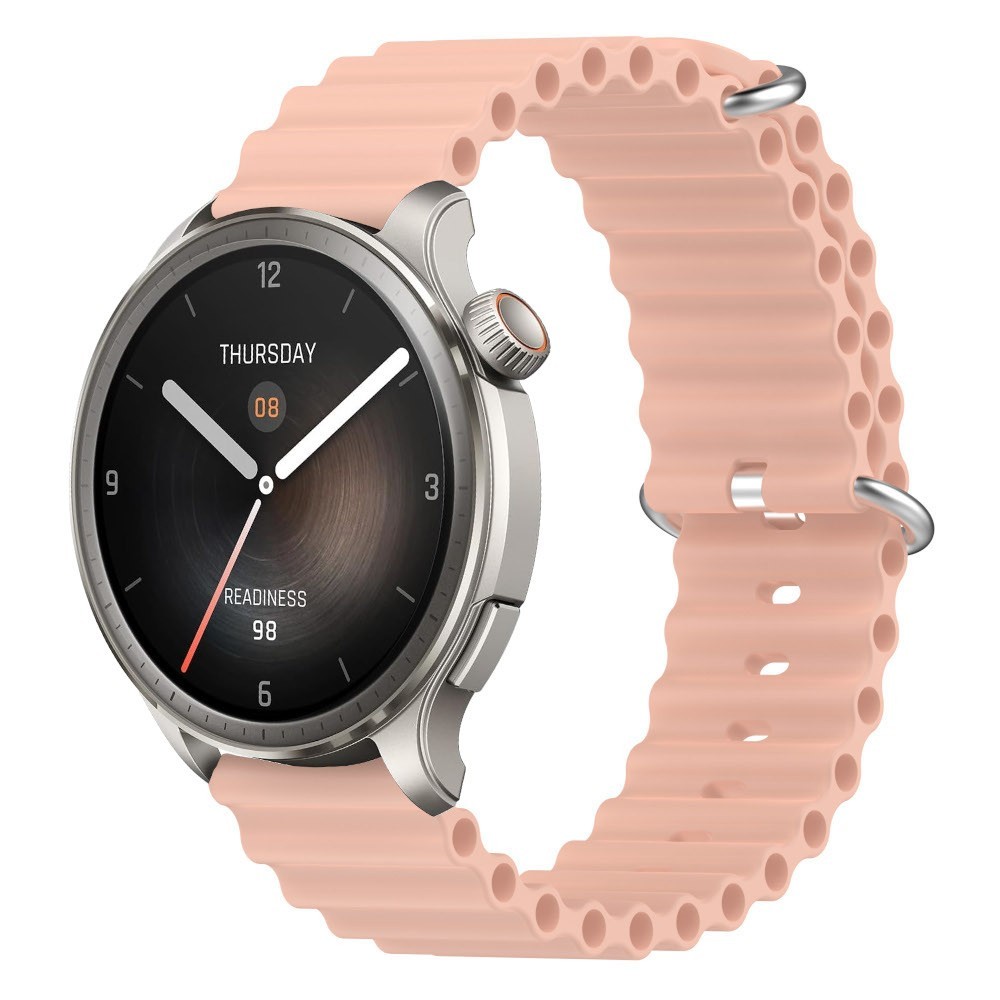 Estuyoya Correa silicona Ocean Amazfit Balance rosa