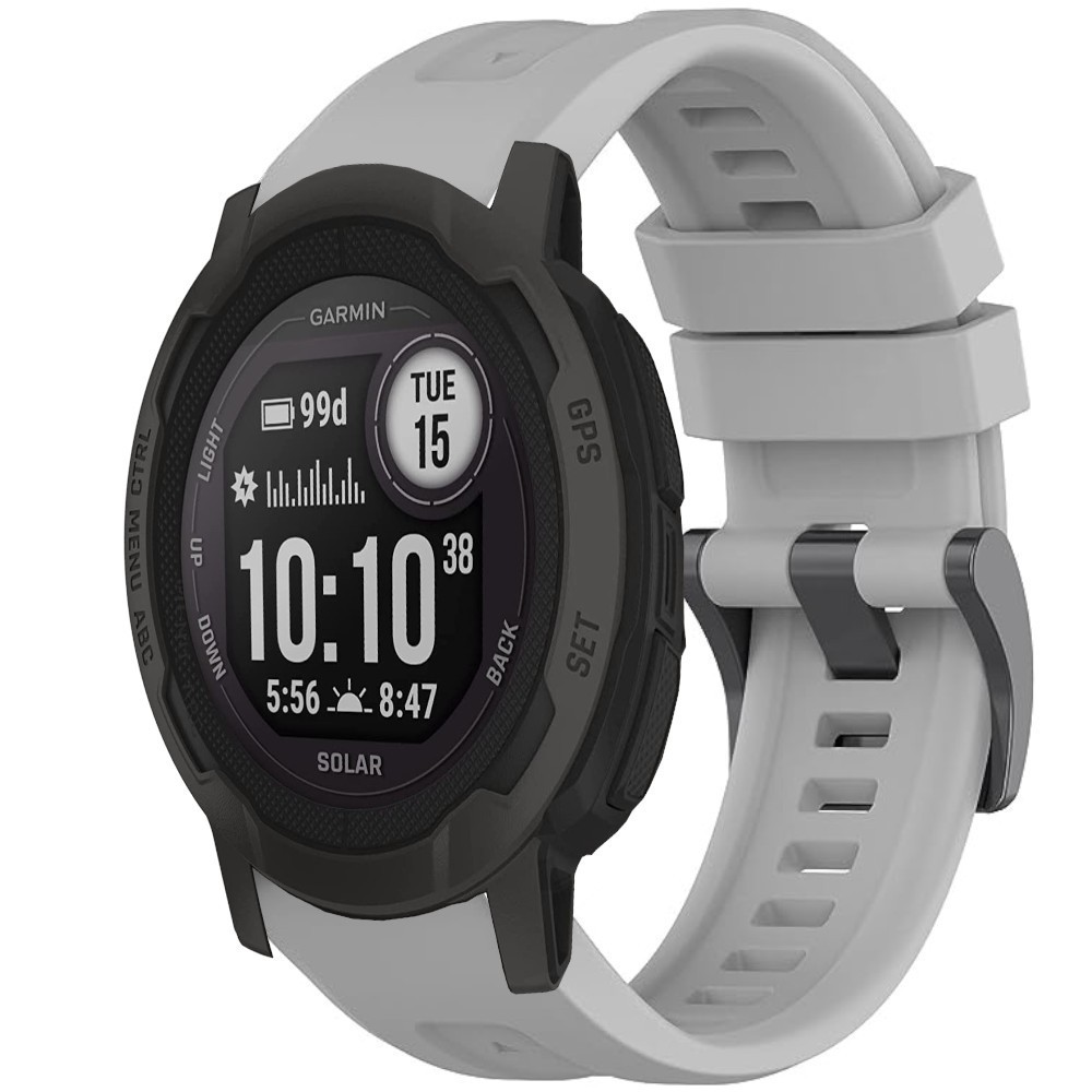 Estuyoya Correa silicona Básica Sport Garmin Instinct 2 Gris