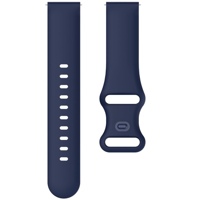 Estuyoya Correa silicona Doble Cierre Amazfit Cheetah (Pro) (Round) Azul Oscuro