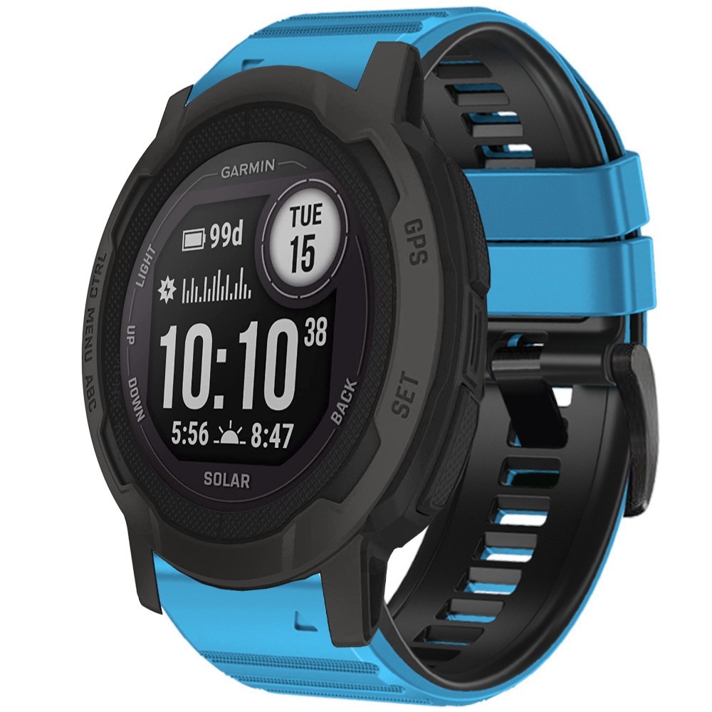 Estuyoya Correa silicona Deporte Garmin Instinct 2 Azul