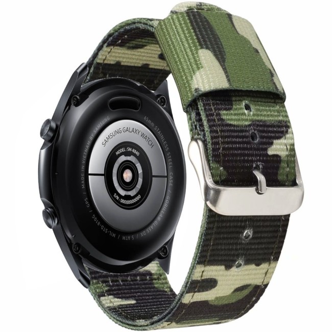 Estuyoya Correa nylon Amazfit Cheetah Camuflaje (Pro) (Round) Verde