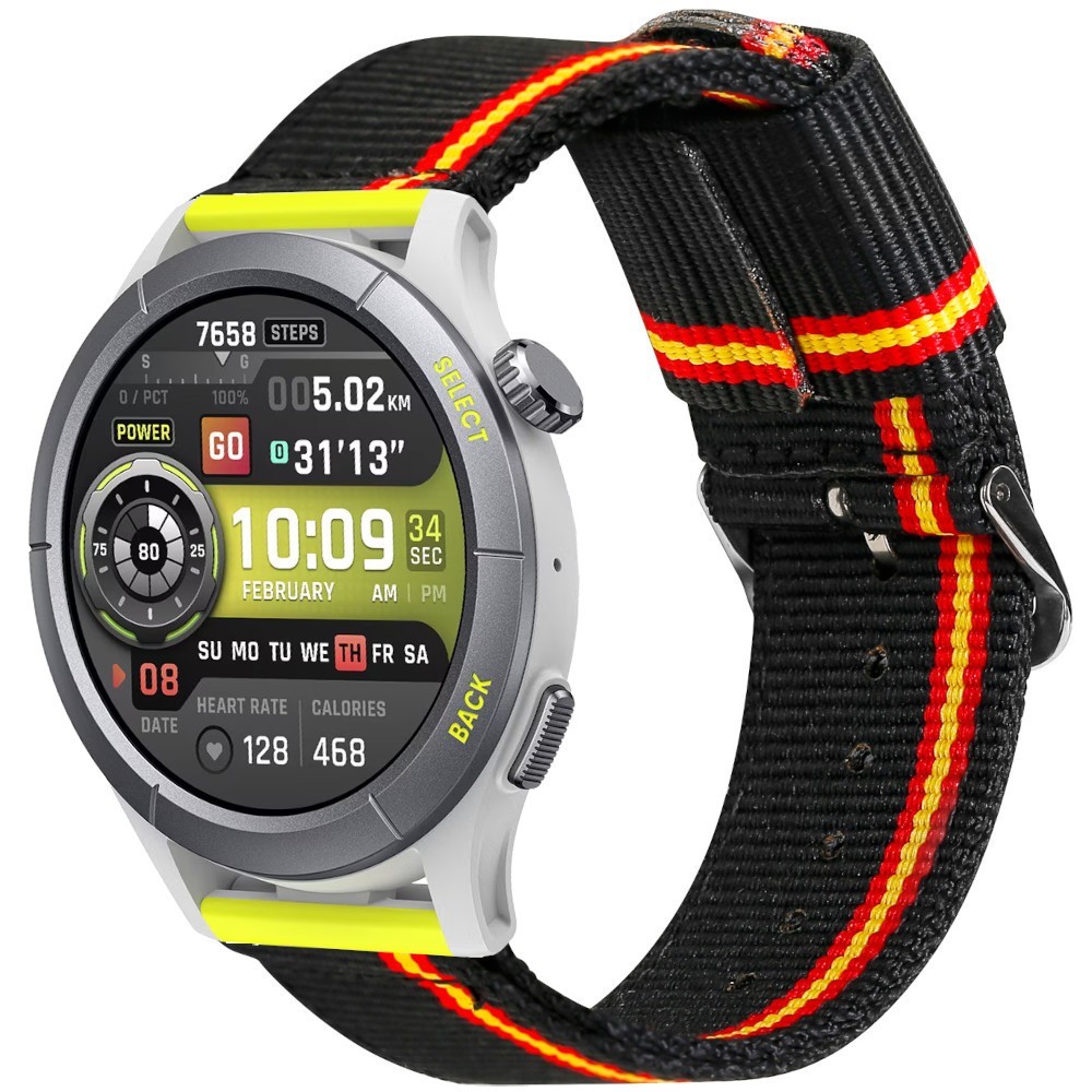 Estuyoya Correa nylon Amazfit Cheetah (Pro) (Round) España lineblack