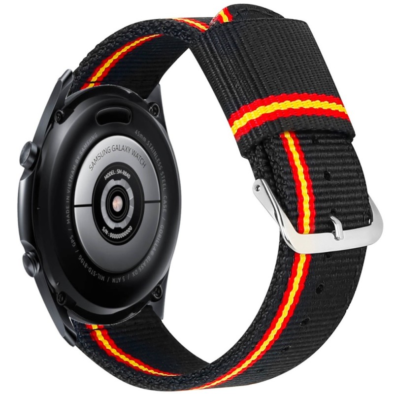 Estuyoya Correa nylon Amazfit Cheetah (Pro) (Round) España lineblack