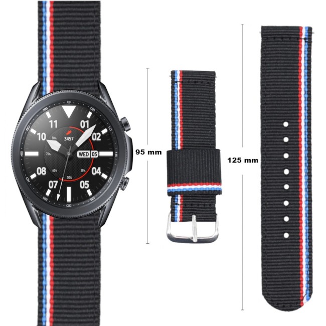 Estuyoya Correa nylon Amazfit Cheetah (Pro) (Round) Francia line