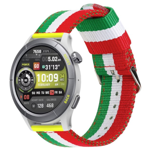 Estuyoya Correa nylon Amazfit Cheetah (Pro) (Round) Italia