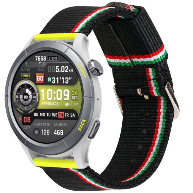 Estuyoya Correa nylon Amazfit Cheetah (Pro) (Round) Italia line