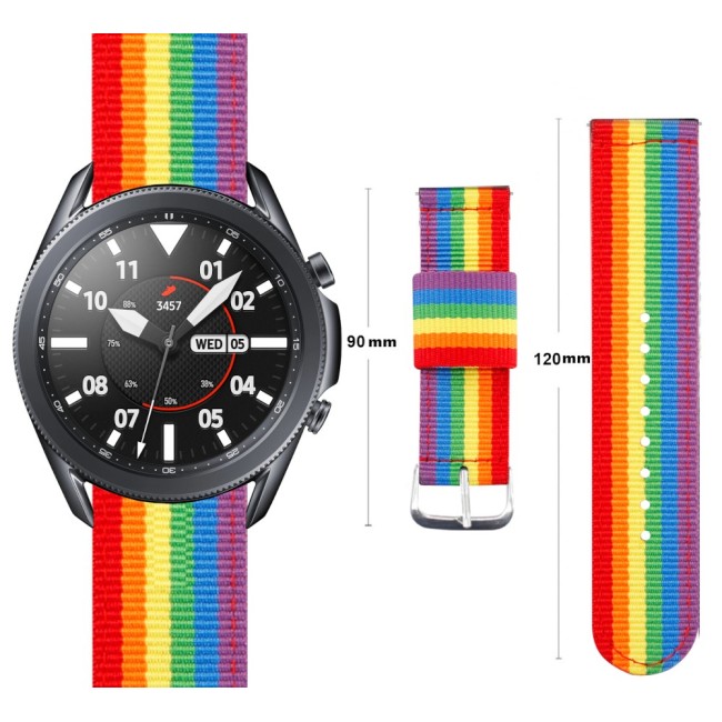 Estuyoya Correa nylon Amazfit Cheetah (Pro) (Round) lgtbi