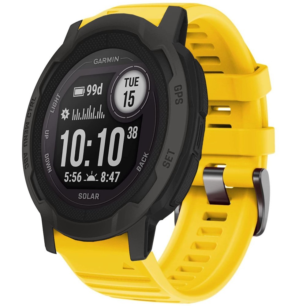 Estuyoya Correa Deportiva silicona Full Color Garmin Instinct 2 Amarillo