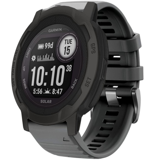 Estuyoya Correa Deportiva silicona Full Color Garmin Instinct 2 Negro