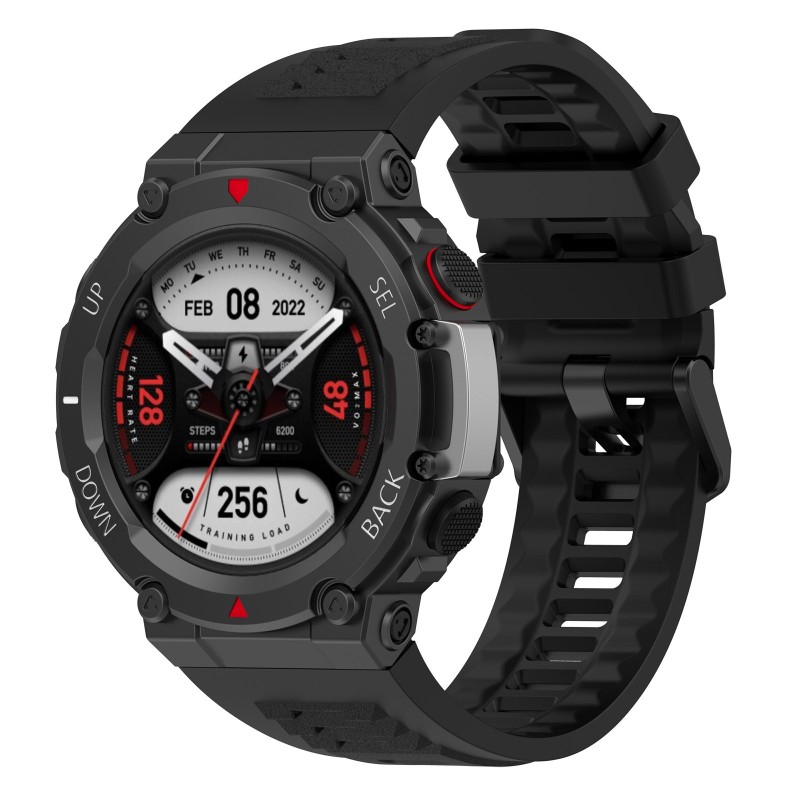 Estuyoya Correa silicona Armor Amazfit T-Rex 2 negro