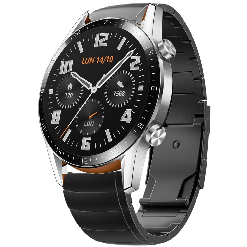 Estuyoya Correa acero Luxury Huawei Watch GT - GT 2 negro