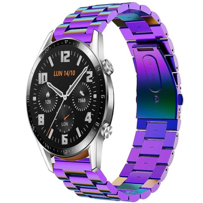 Estuyoya Correa metal acero Huawei Watch GT - GT 2 multicolor