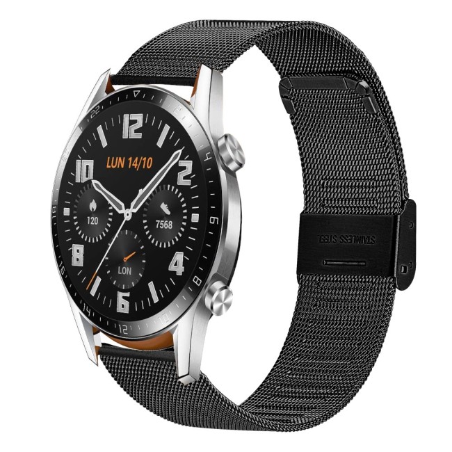 Estuyoya Correa Milanesa Huawei Watch GT - GT 2 negro