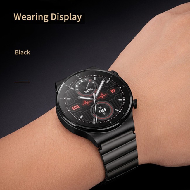 Estuyoya Correa Titanio Huawei Watch GT - GT 2 negro