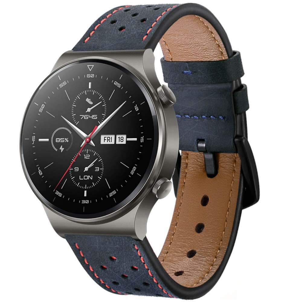 Estuyoya Correa cuero Puntos Huawei Watch GT 2 Pro