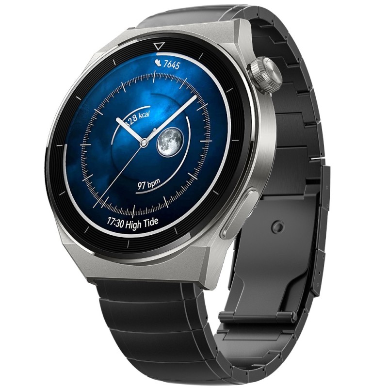 Estuyoya Correa acero Luxury Huawei Watch GT 3 Pro - 46mm negro