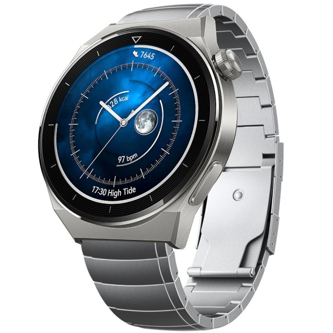 Estuyoya Correa acero Luxury Huawei Watch GT 3 Pro - 46mm plata