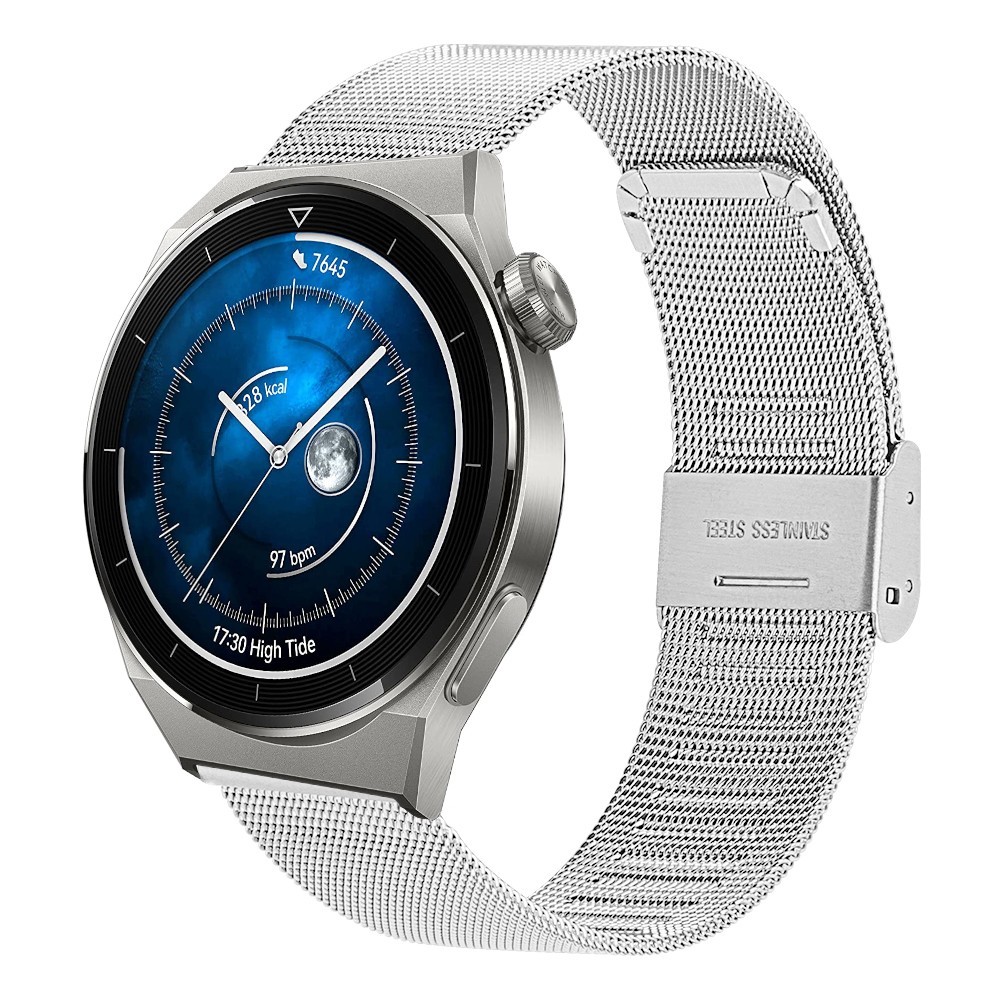 Estuyoya Correa Milanesa Huawei Watch GT 3 Pro - 46mm plata