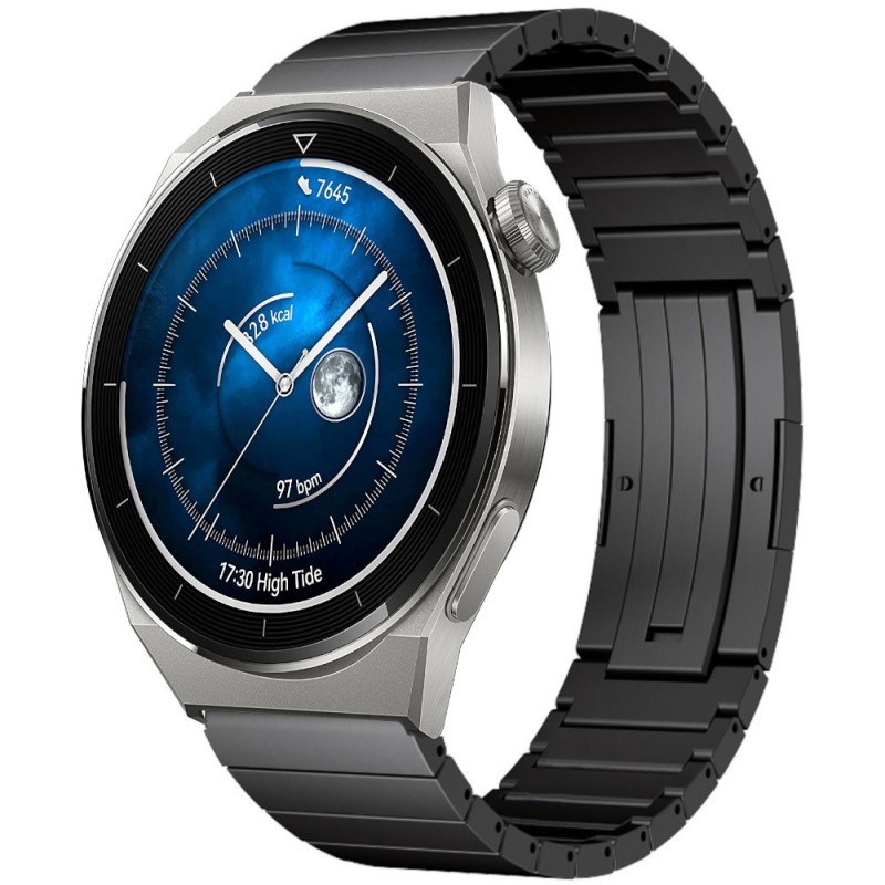 Estuyoya Correa Titanio Huawei Watch GT 3 Pro - 46mm gris,titanio