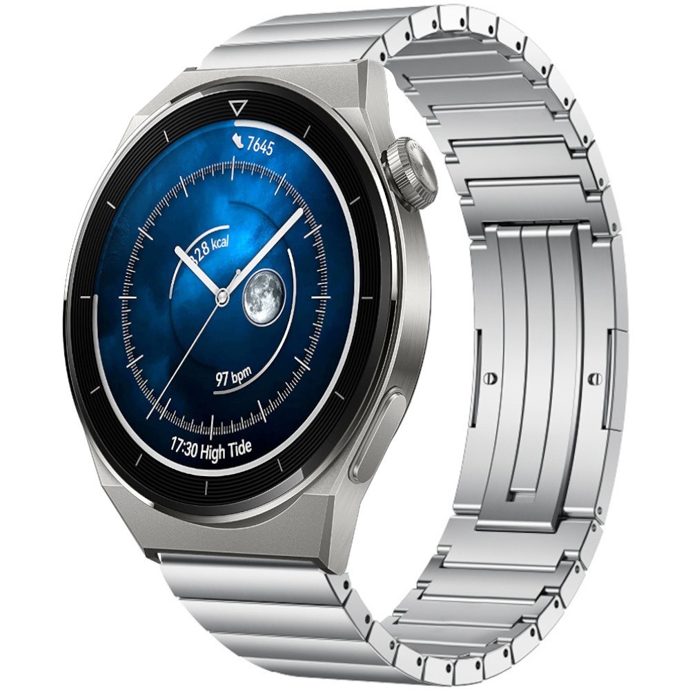 Estuyoya Correa Titanio Huawei Watch GT 3 Pro - 46mm plata