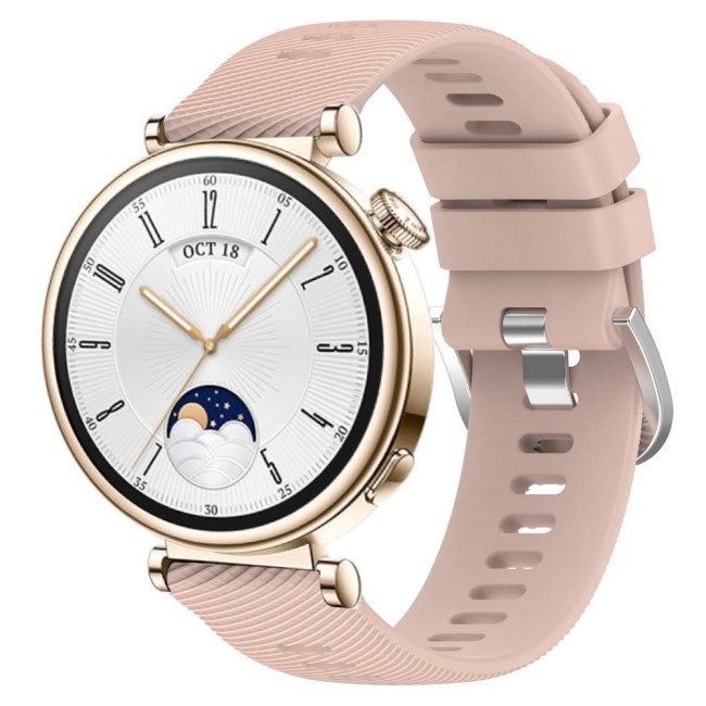 Estuyoya Correa silicona Hebilla Deportiva Huawei Watch GT 4 - 41mm Rosa