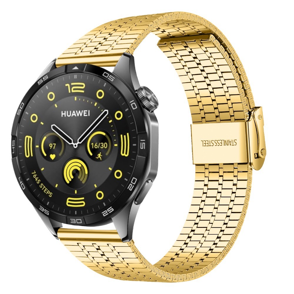 Estuyoya Correa acero Flexible Huawei Watch GT 4 - 46mm oro