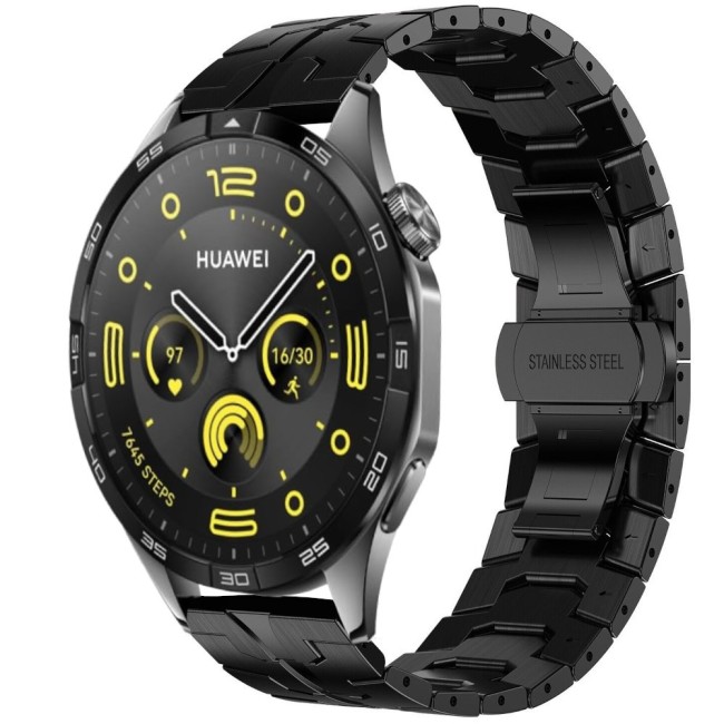 Estuyoya Correa acero Transformer Huawei Watch GT 4 - 46mm negro