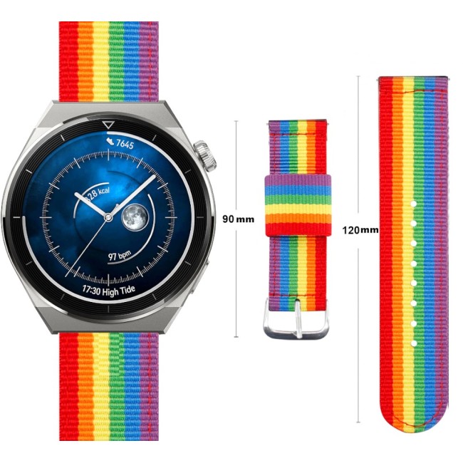 Estuyoya Correa nylon Huawei Watch GT 3 Pro - 46mm lgtbi