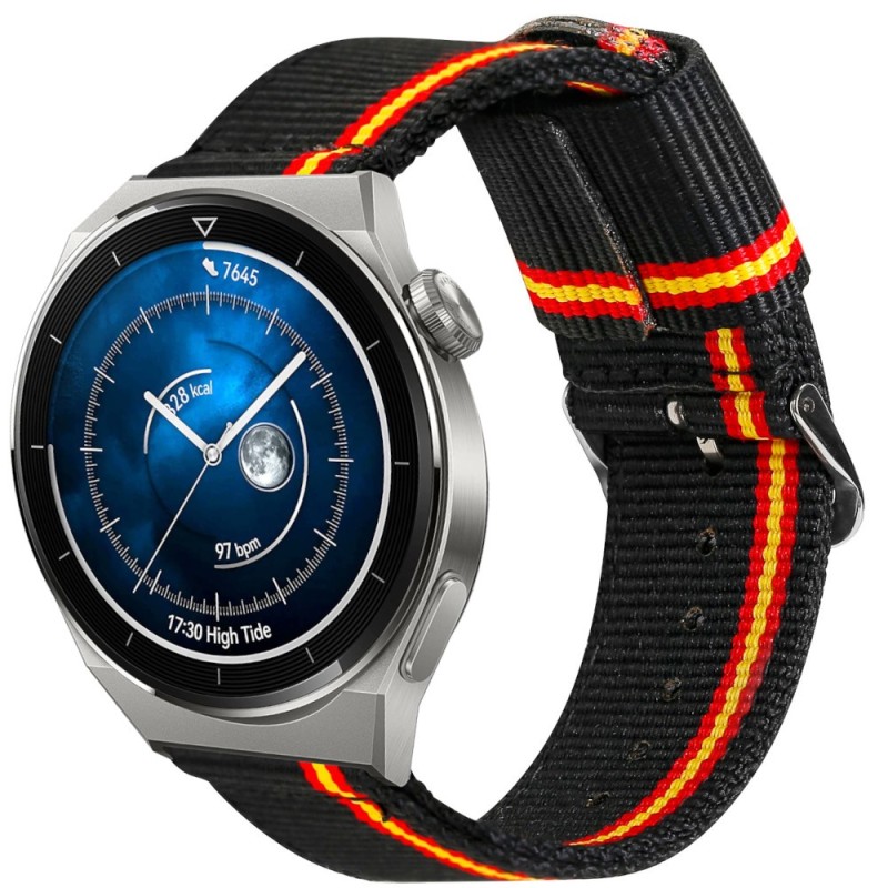 Estuyoya Correa nylon Huawei Watch GT 3 Pro - 46mm España lineblack