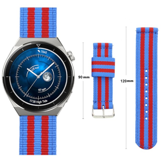 Estuyoya Correa nylon Huawei Watch GT 3 Pro - 46mm Barcelona