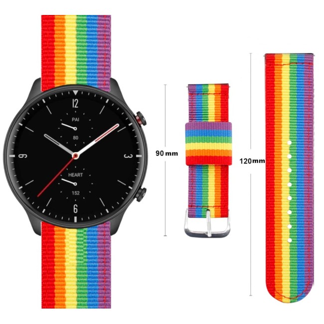 Estuyoya Correa nylon Honor Watch GS 3 lgtbi