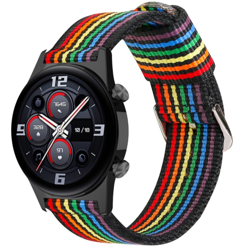 Estuyoya Correa nylon Honor Watch GS 3 lgtbi black