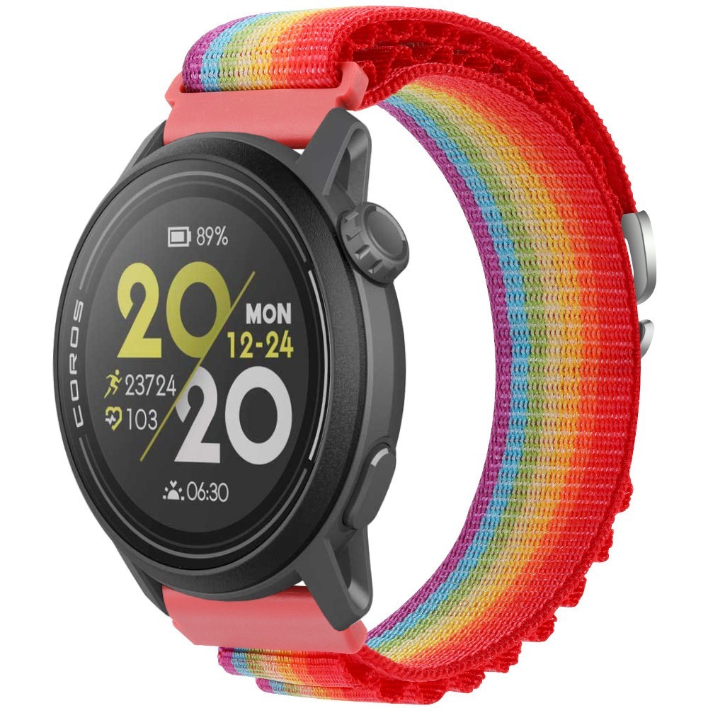 Estuyoya Correa loop nylon Coros Pace 3 Rainbow