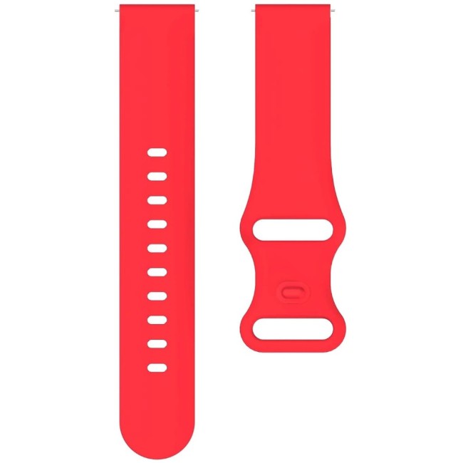 Estuyoya Correa silicona Doble Cierre Fossil Gen 5e - 42mm Rojo